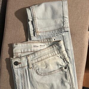 Denim&Co Mens Light Blue Super Skinny Jeans 34/30